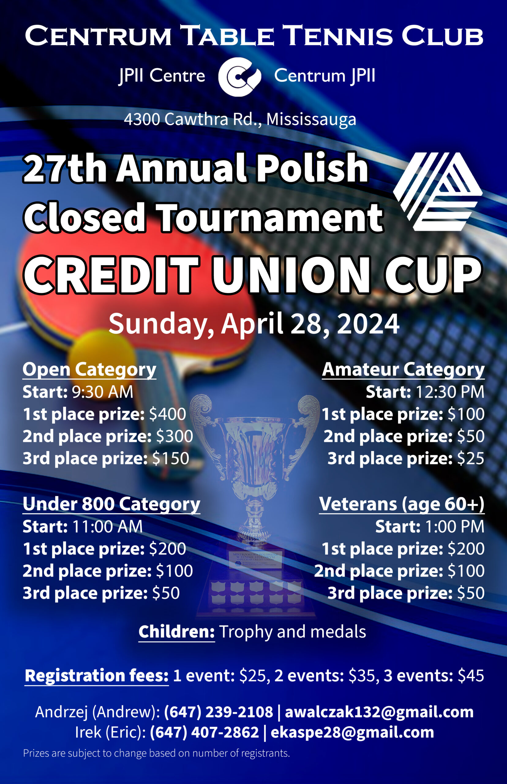 2024 Credit Union Cup poster